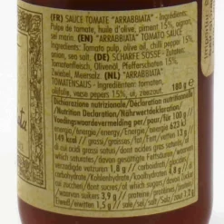Clearance Arrabbiata Tomato Sauce, 180g Italian Ingredients|Sauces & Condiments