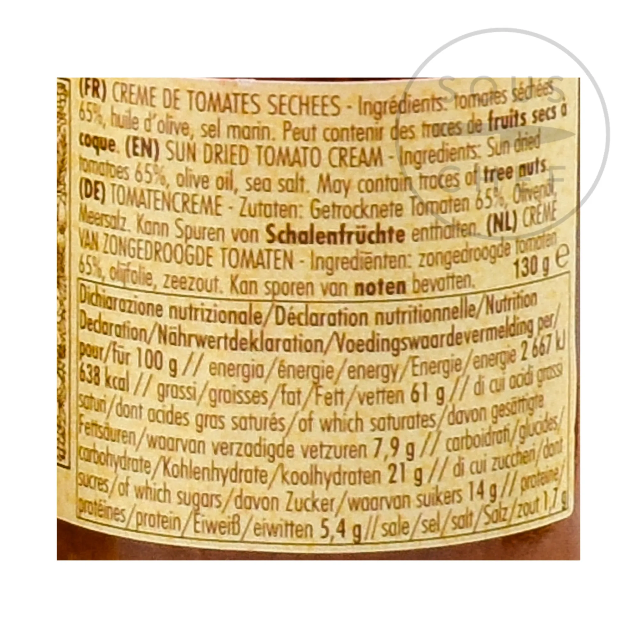 Sale Sundried Tomato Cream, 130g Ingredients Brands|Italian Ingredients
