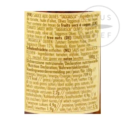 Hot Tomato Sauce With Taggiasca Olives, 180g Italian Ingredients|Sauces & Condiments