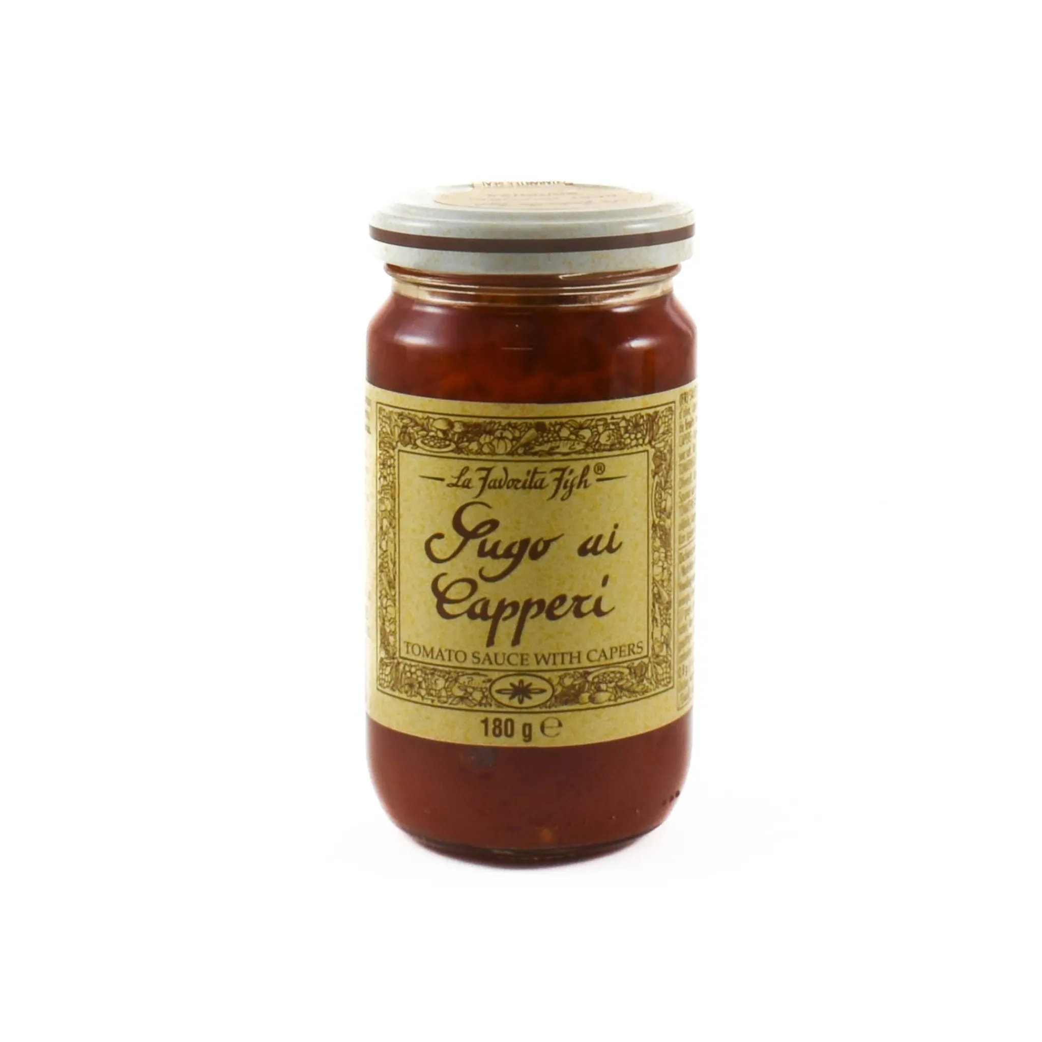 Online Tomato Sauce With Capers, 180g Ingredients Brands|Italian Ingredients
