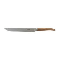 Clearance Gourmet Walnut Handle Bread Knife, 25cm French Ingredients|Kitchen Knives