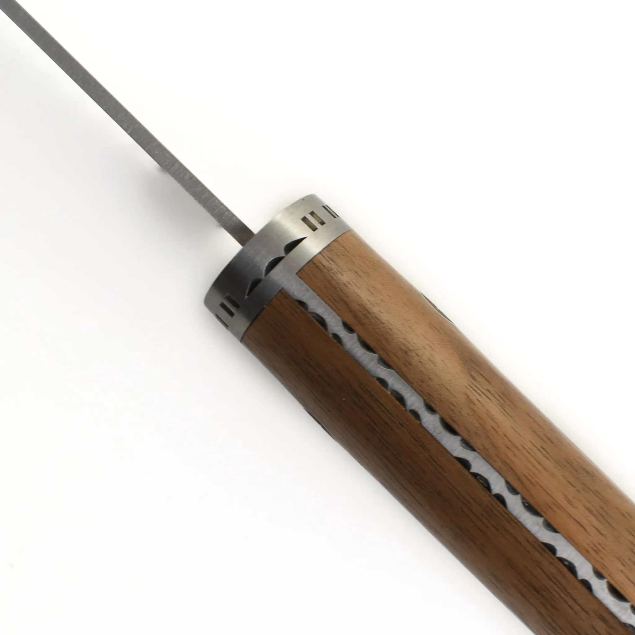 Clearance Gourmet Walnut Handle Bread Knife, 25cm French Ingredients|Kitchen Knives