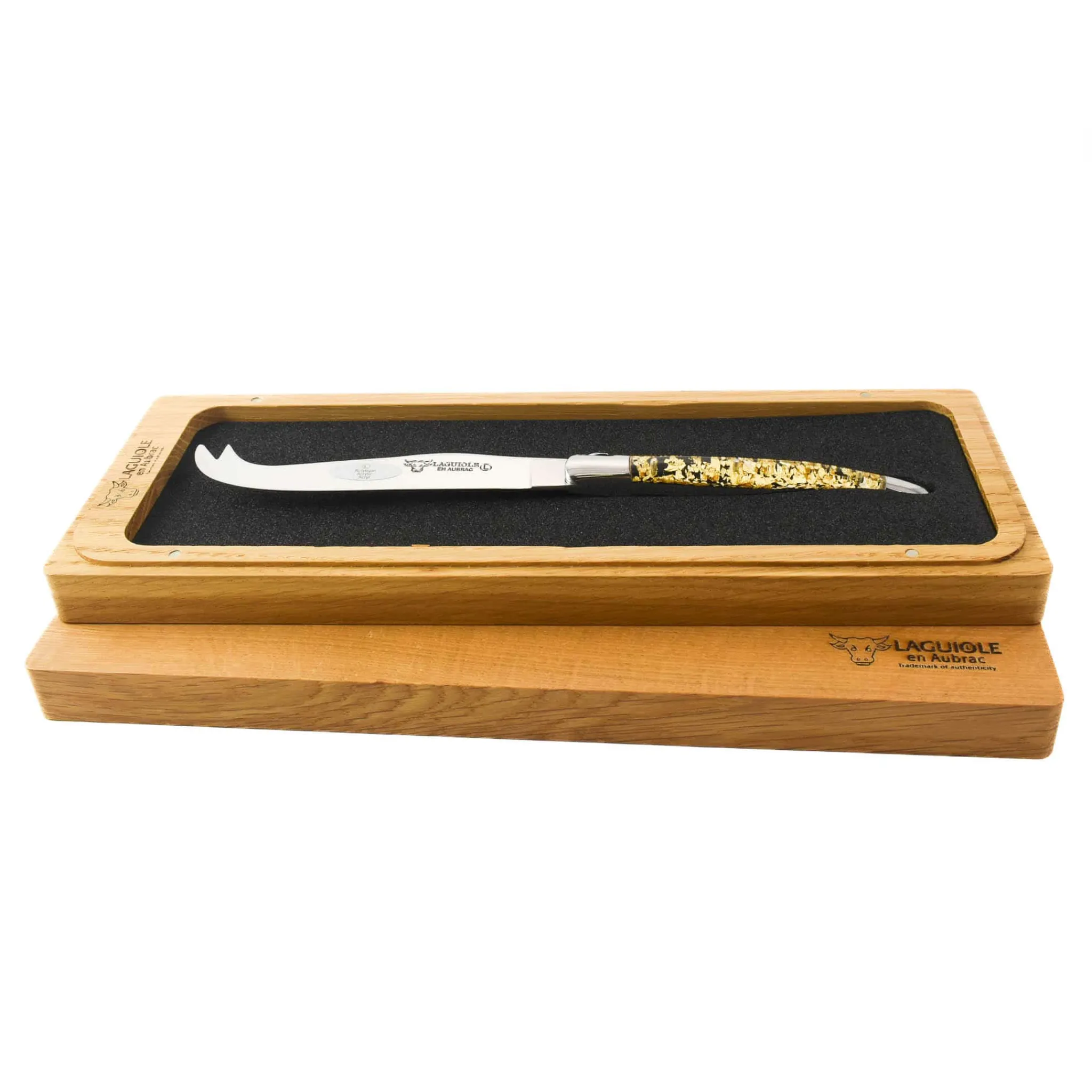 Soft Cheese Knife, Gold Foil Kitchen Knives