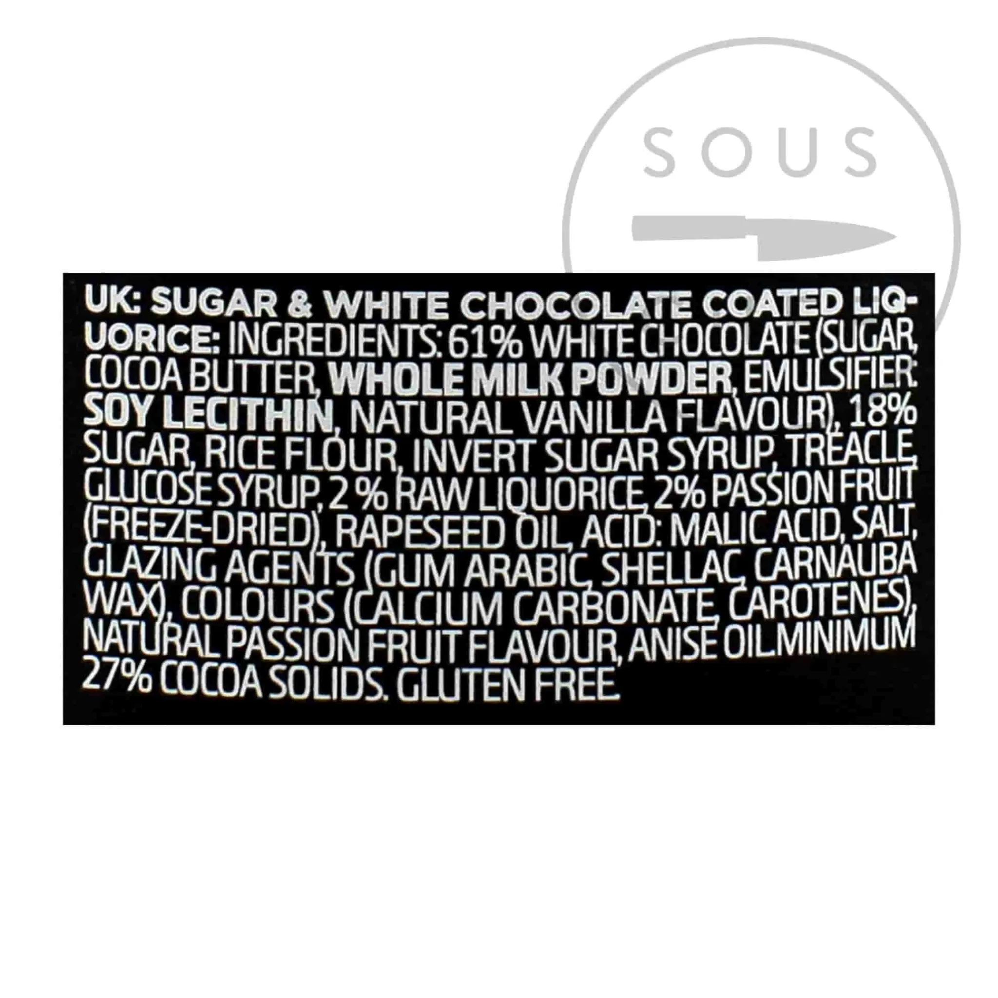 Hot Liquorice B - Passion Fruit & Chocolate Chocolate & Sweets|Ingredients Brands