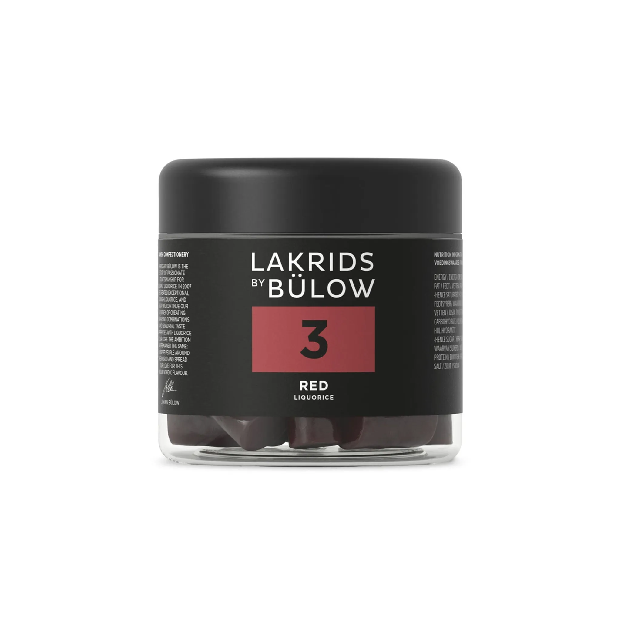 Outlet Liquorice 3 - Red, 150g Ingredients Brands|Chocolate & Sweets