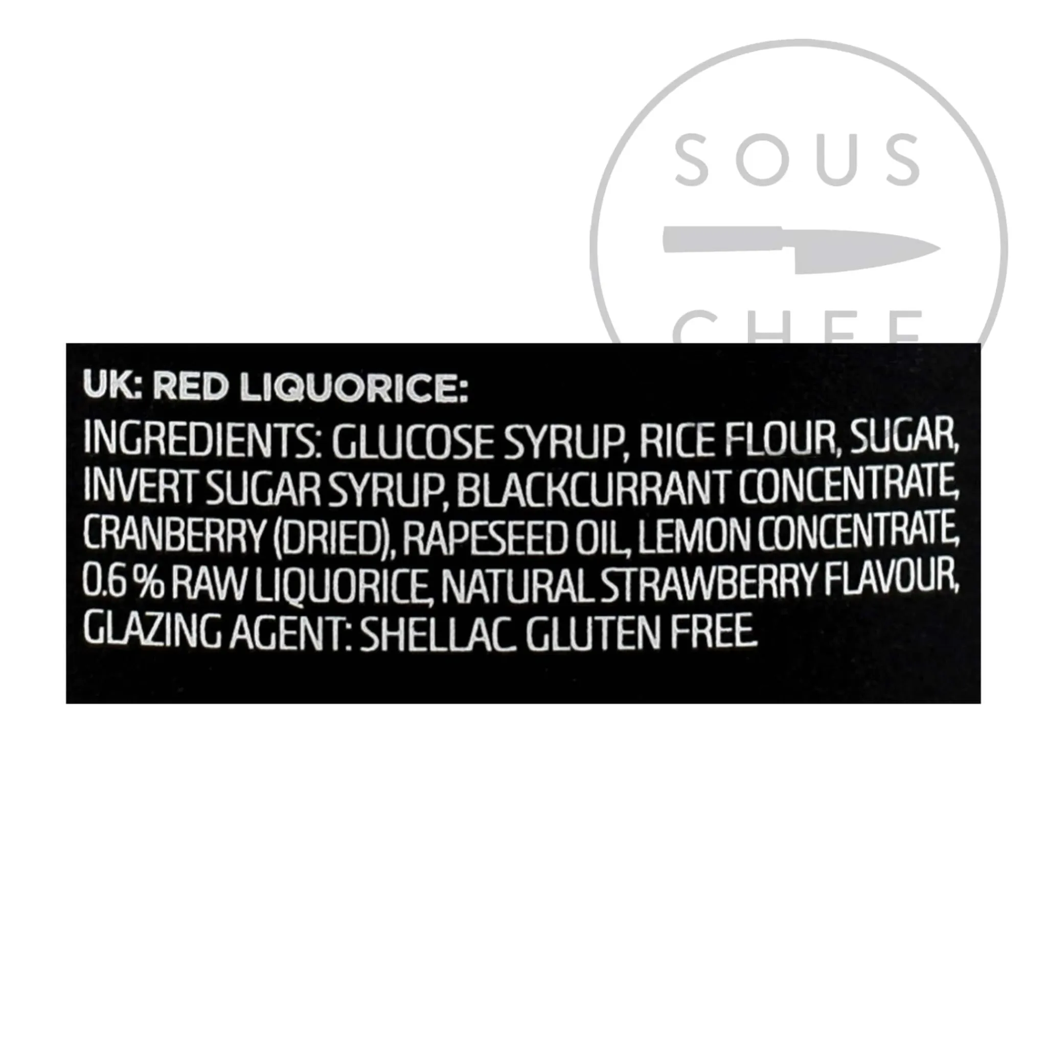 Outlet Liquorice 3 - Red, 150g Ingredients Brands|Chocolate & Sweets