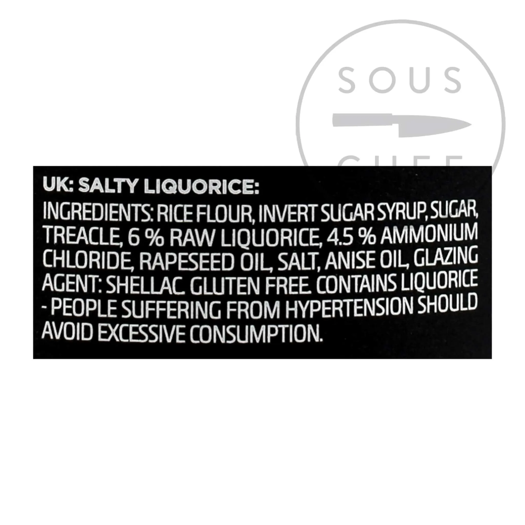 Clearance Liquorice 2 - Salty Ingredients Brands|Chocolate & Sweets