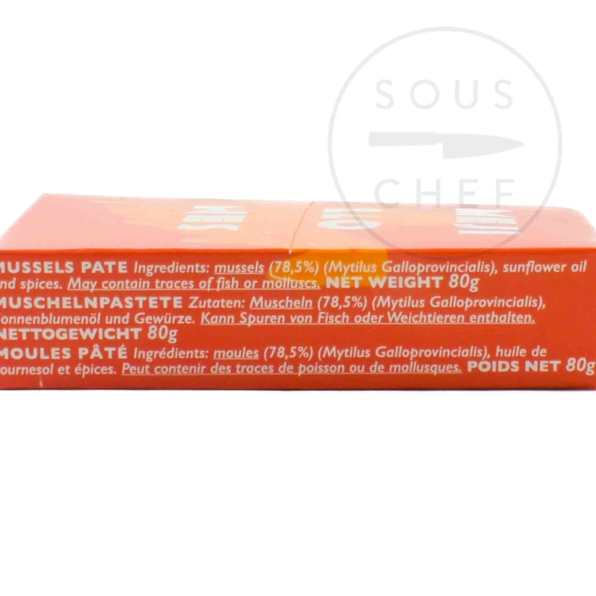 Best Mussels Pate, 80g Ingredients Brands|Spanish Ingredients