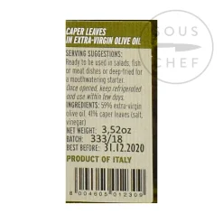 Best Caper Leaves, 100g Ingredients Brands|Italian Ingredients