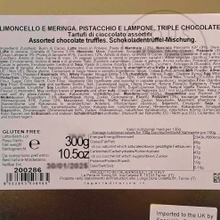 Outlet Truffle Selection in Tin, 300g Ingredients Brands|Italian Ingredients