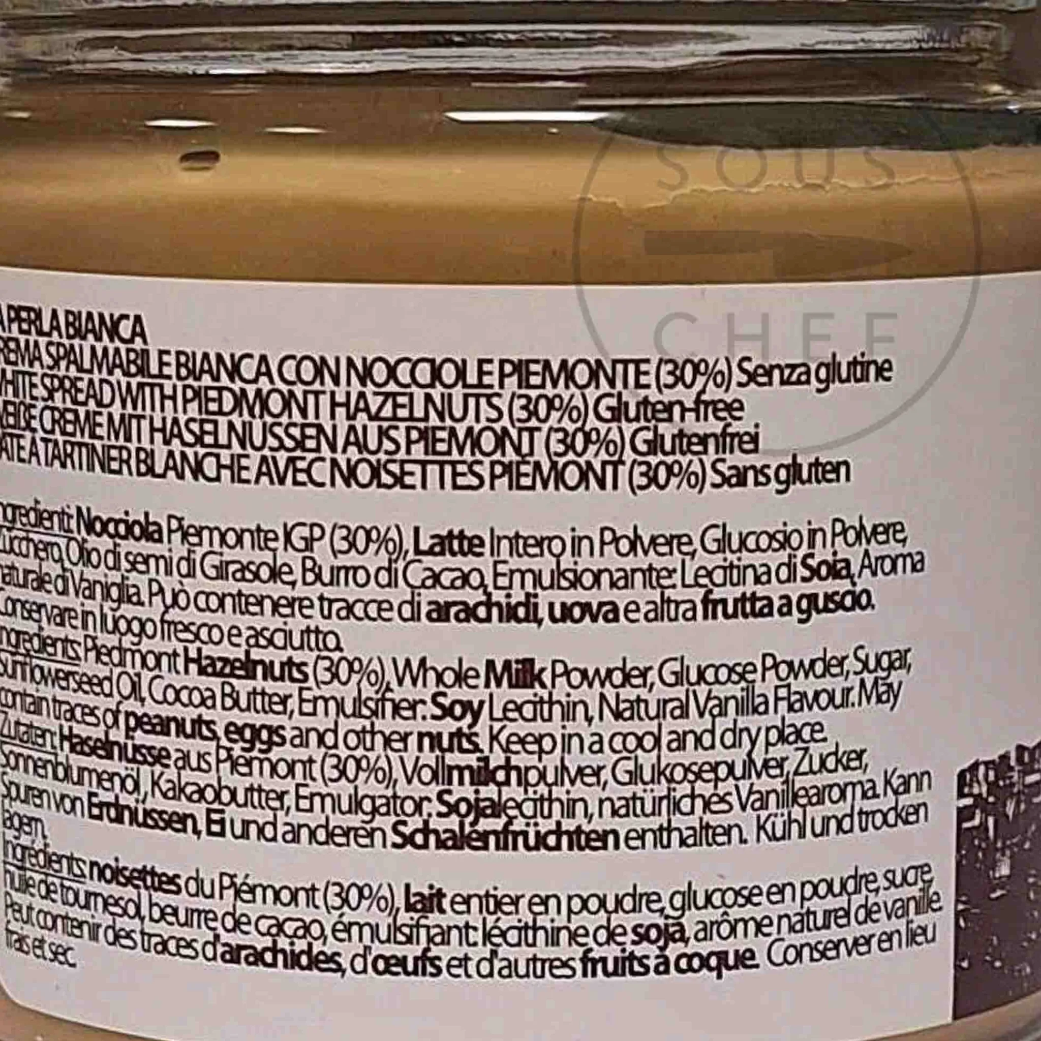 Best White Chocolate Hazelnut Spread, 200g Ingredients Brands|Italian Ingredients