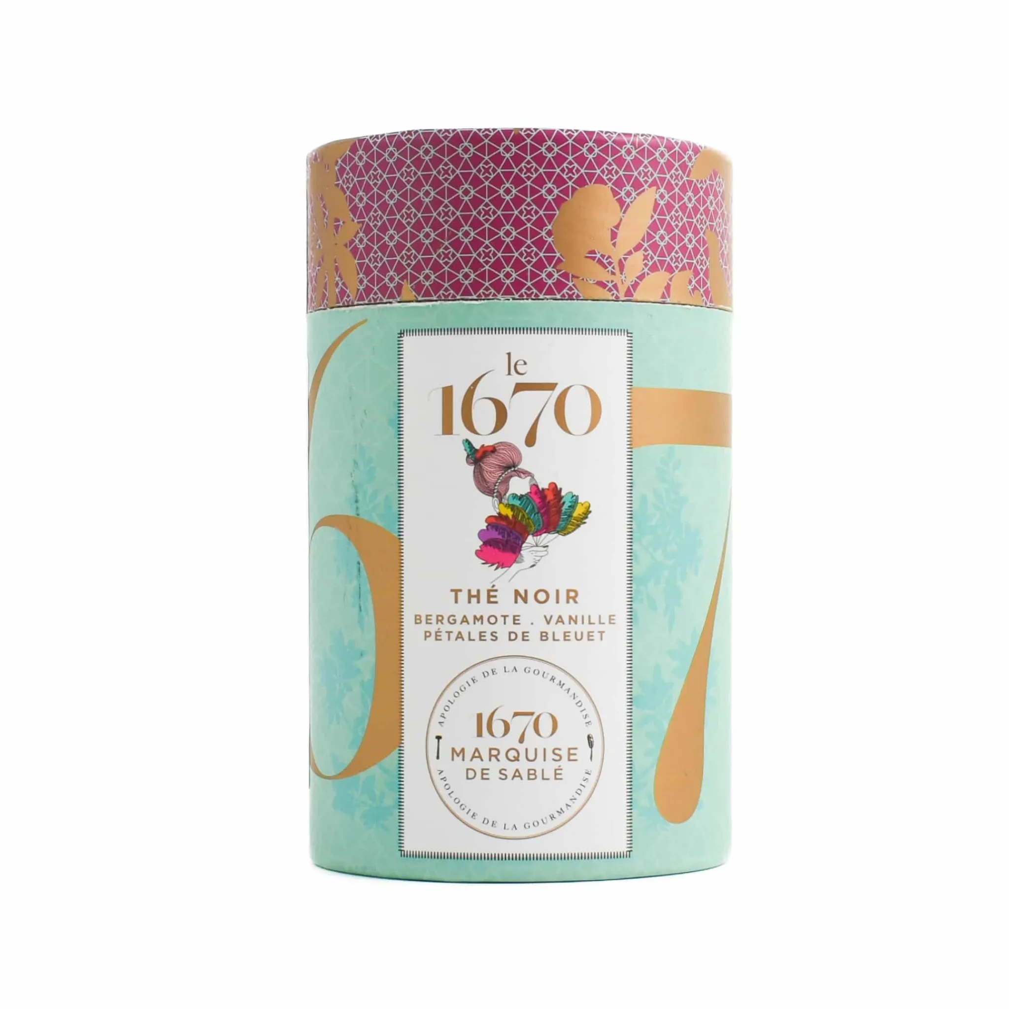 Black Tea with Citrus, Vanilla & Blueberry Petals, 50g Ingredients Brands|French Ingredients