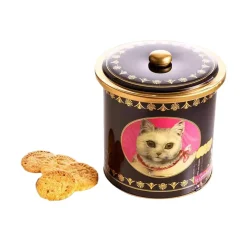 Discount French Sable Biscuits in Round Cat Tin, 250g Ingredients Brands|French Ingredients