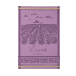 Clearance Lavender Fields Tea Towel Kitchen Textiles & Clothing