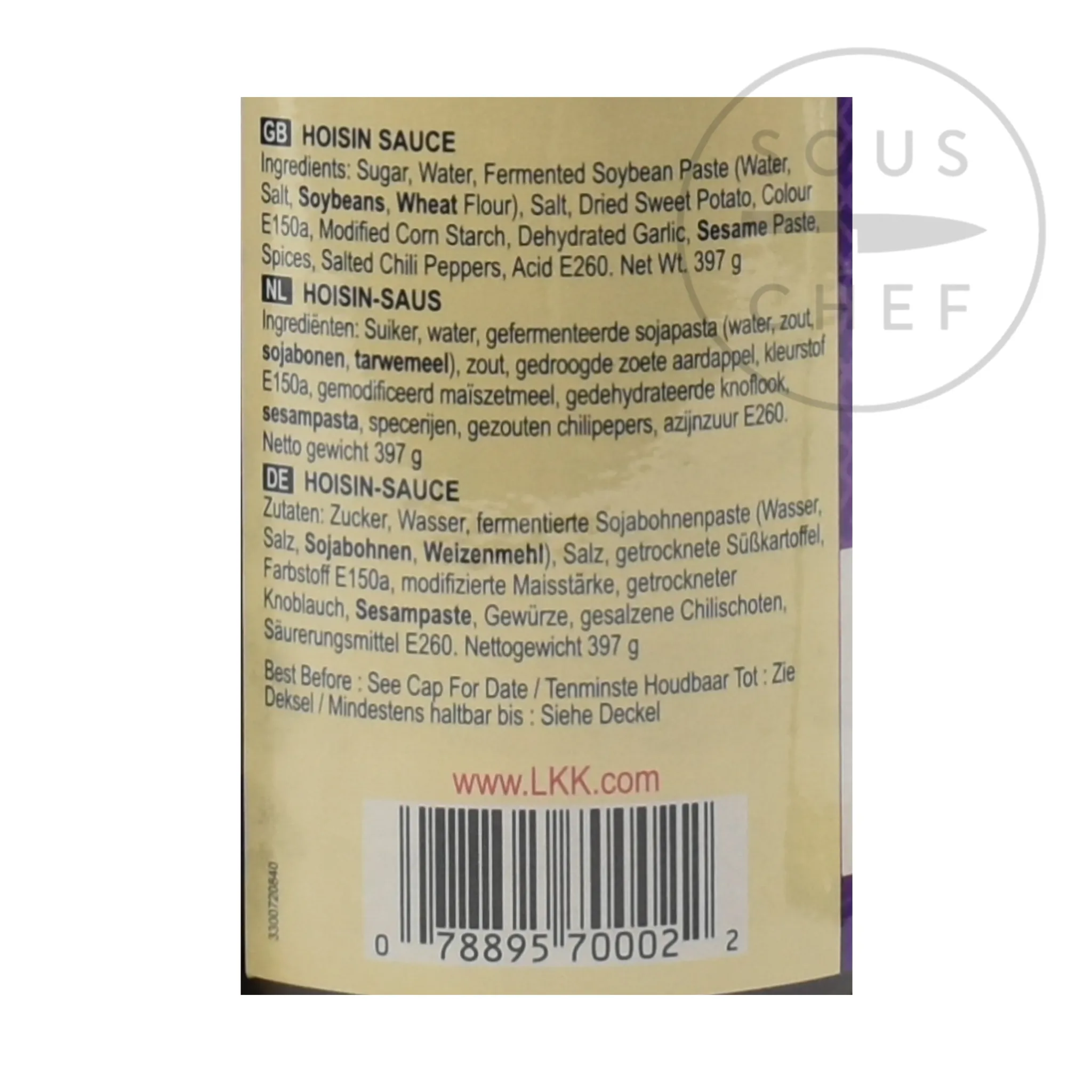 New Hoisin Sauce, 397g Ingredients Brands|Chinese Ingredients