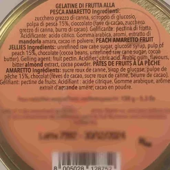 New Peach & Amaretto Jellies, 150g Ingredients Brands|Chocolate & Sweets