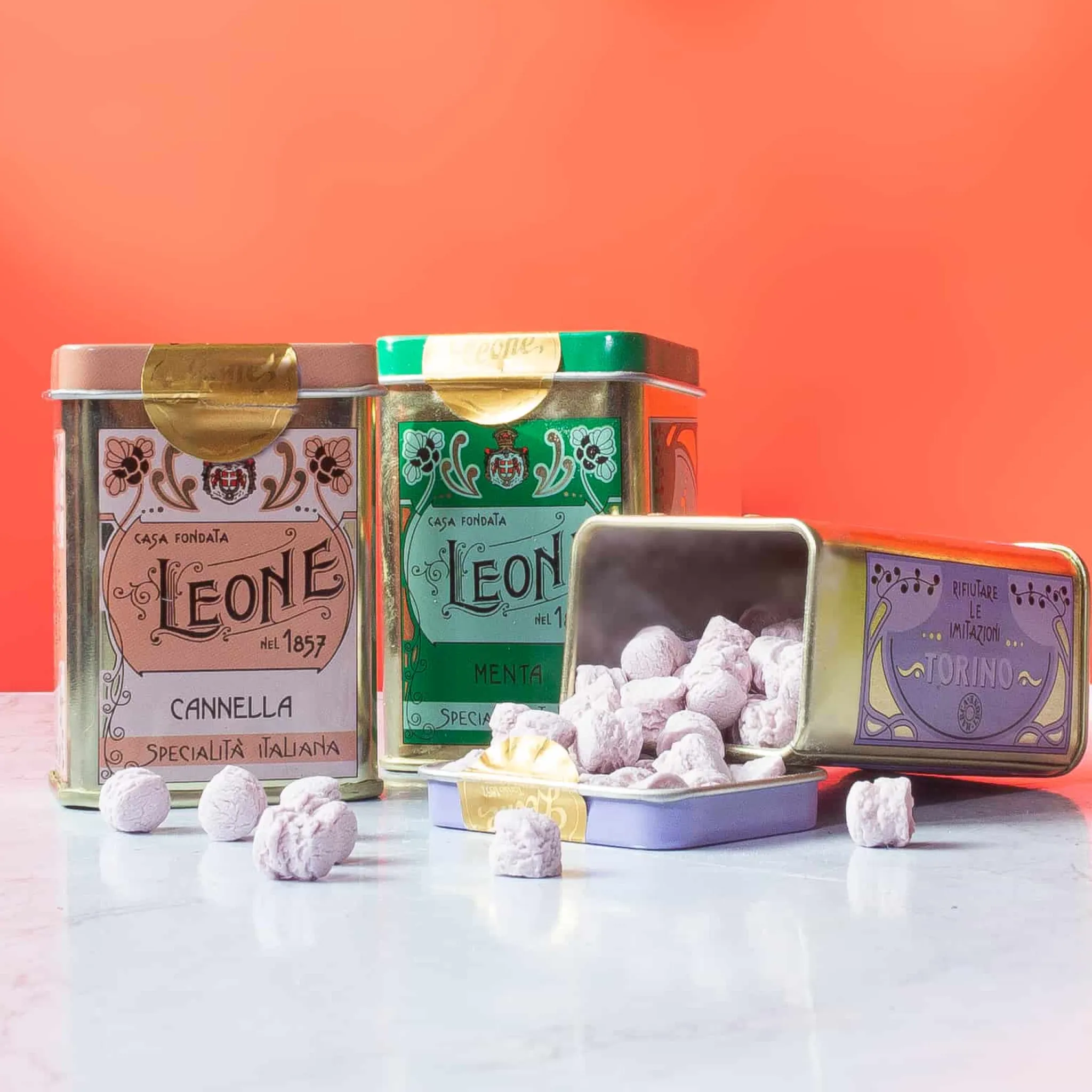 New Violet Candies In Classic Tin, 30g Italian Ingredients|French Ingredients