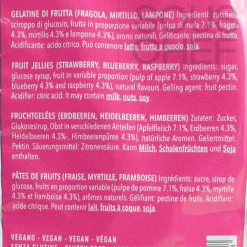 Online Wild Berries Fruit Jellies Pattern Handy Bags, 150g Ingredients Brands|Italian Ingredients