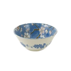 Light Blue Sakura Blossom Noodle Bowl, 15.5cm Tableware Brands|Japanese Ingredients