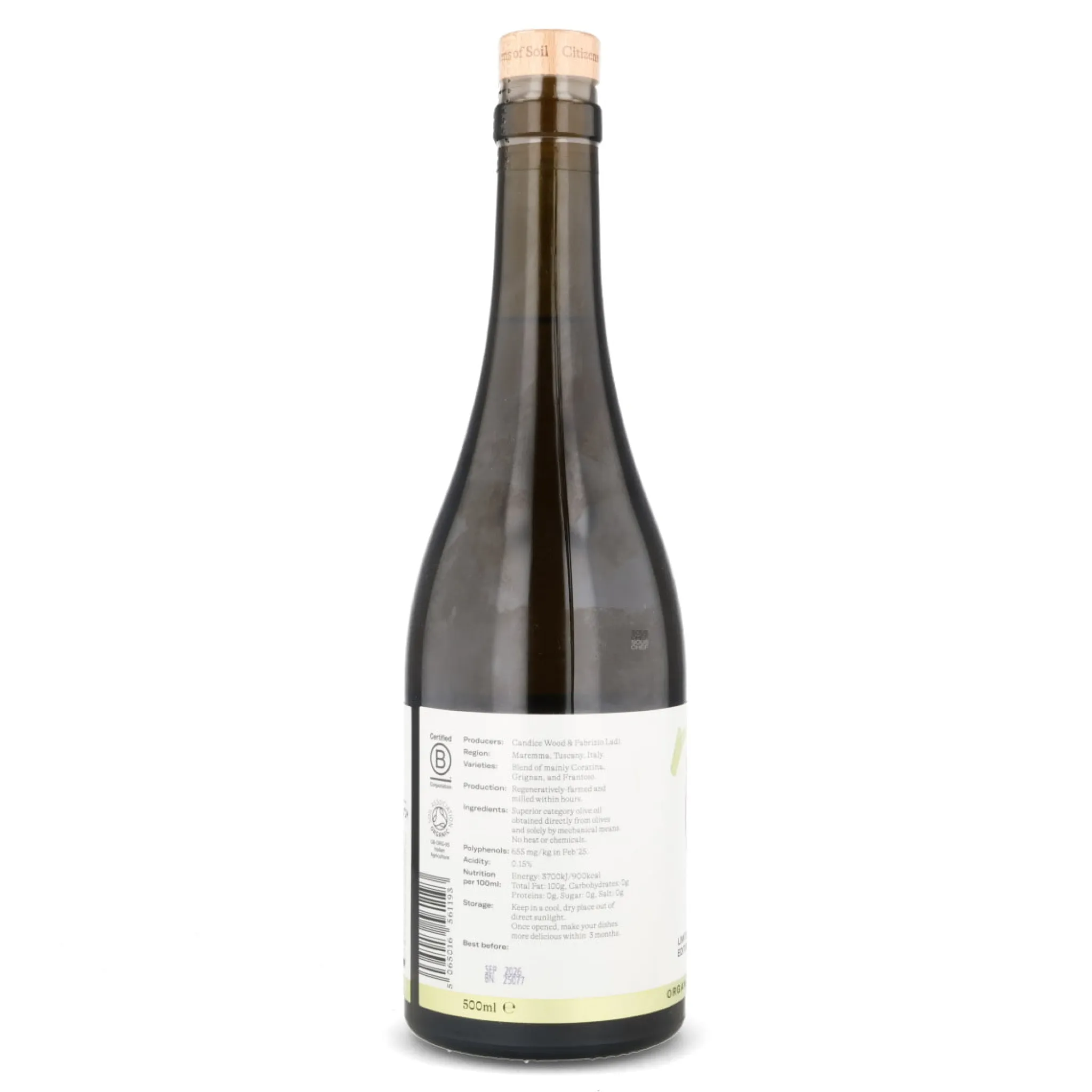 Outlet Limited Edition Rare Tuscany Extra Virgin Olive Oil, 500ml Italian Ingredients|Oil, Vinegar & Dressings