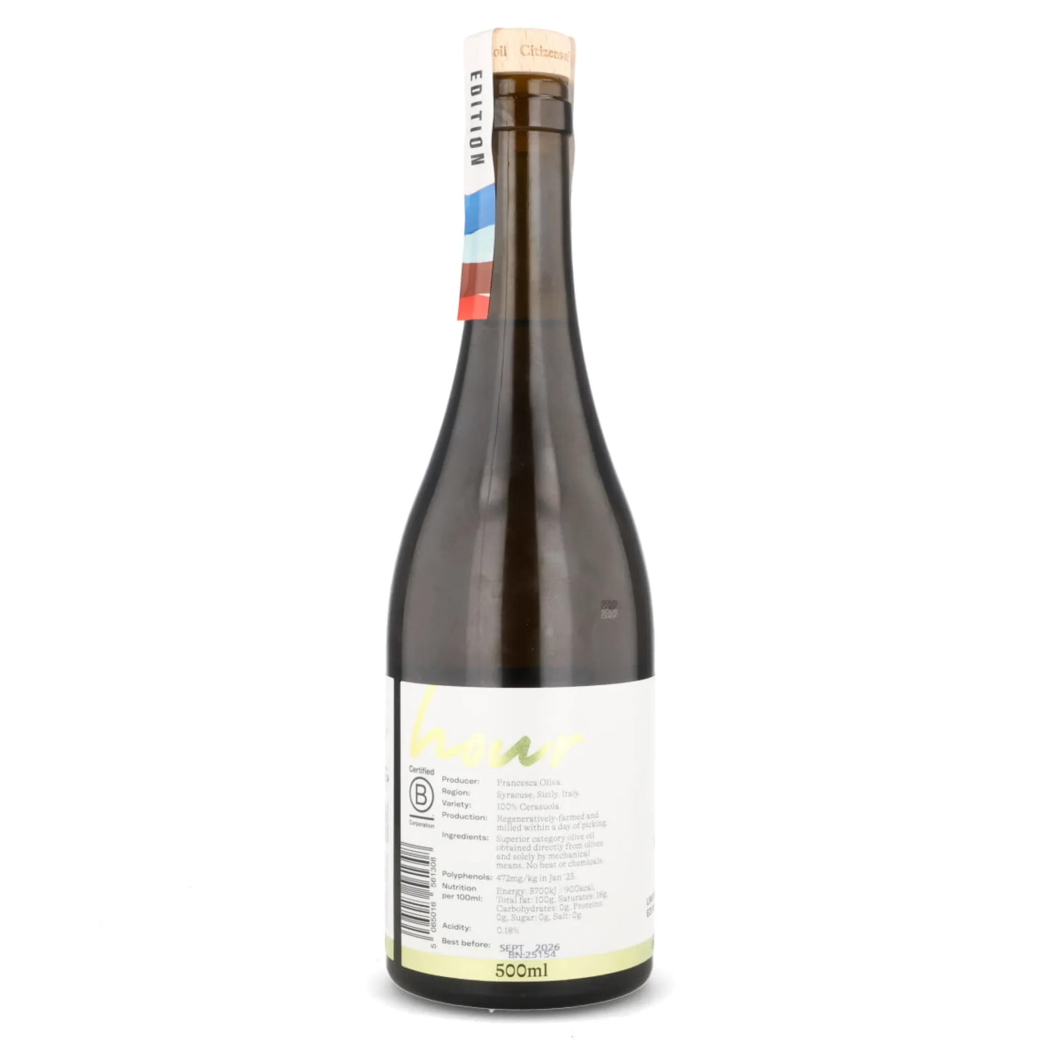 New Limited Edition Syracuse Sicily Olive Oil, 500ml Italian Ingredients|Oil, Vinegar & Dressings