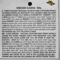 New Classic Veneziana, 600g Ingredients Brands|Chocolate & Sweets