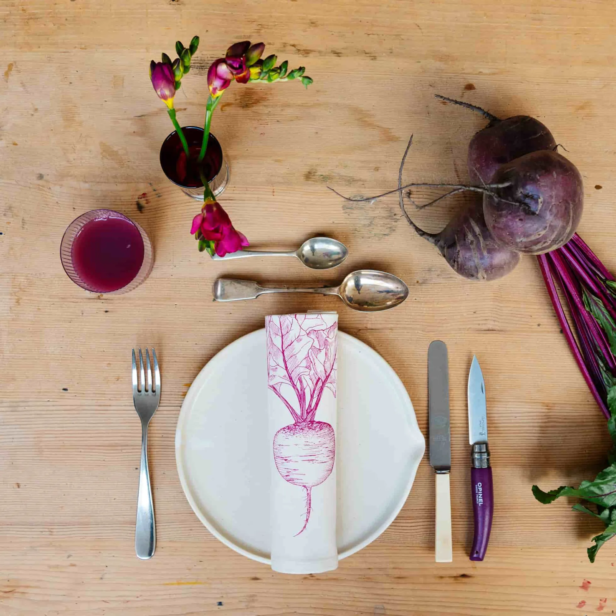 Outlet Garden Veg Mixed Design Napkins Box of 6 Tableware Brands|Table Setting