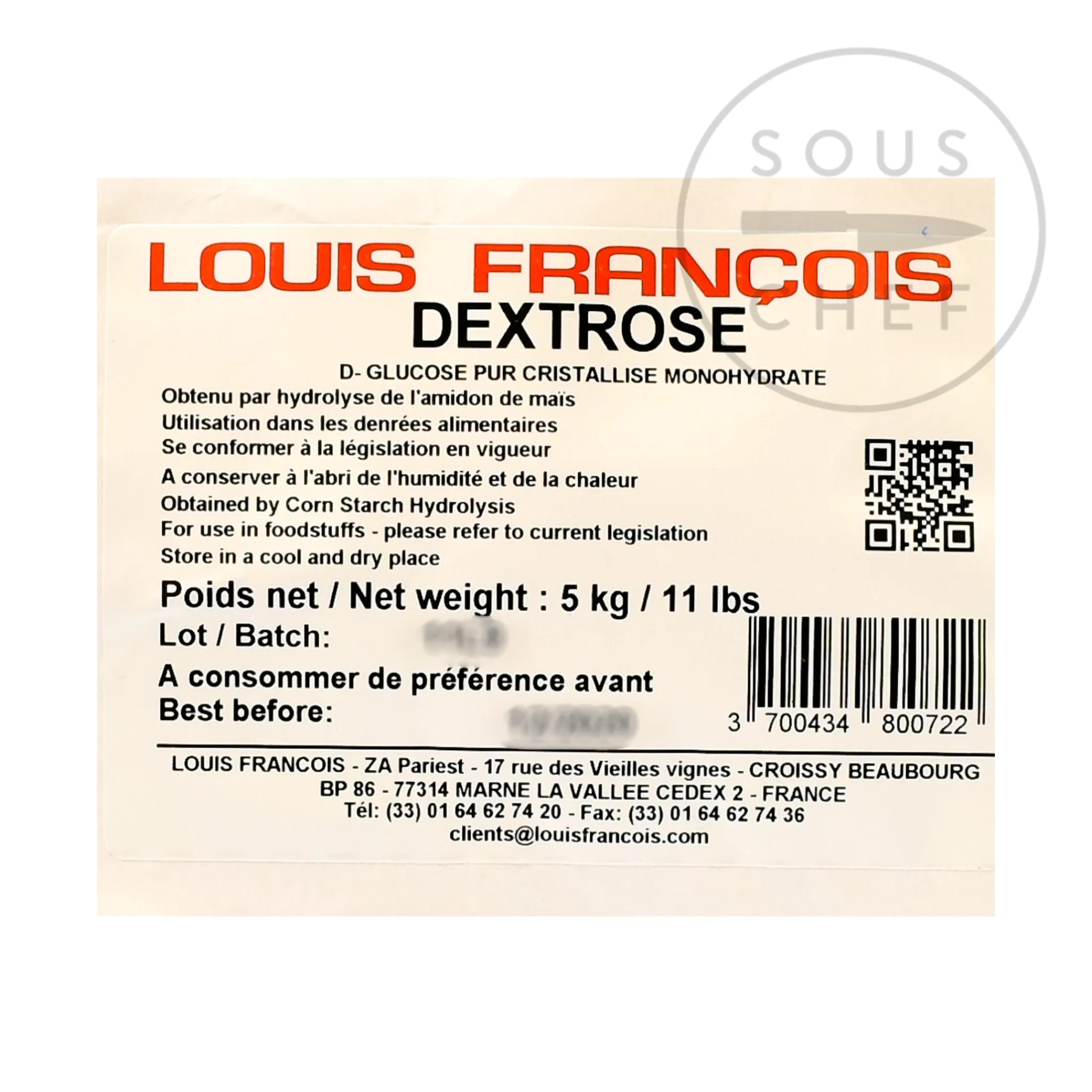 Discount Dextrose, 5kg Ingredients Brands|Baking Ingredients