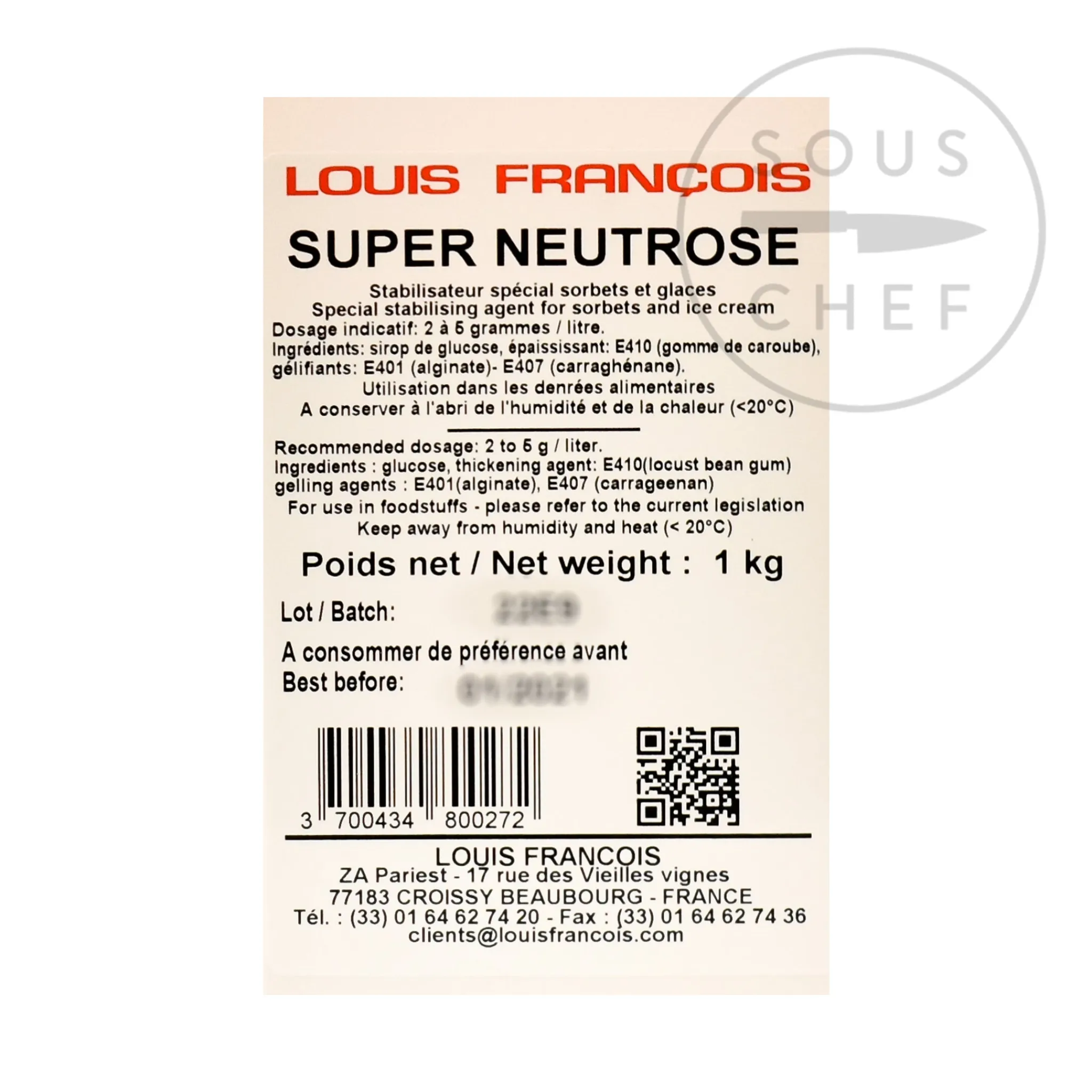 New Super Neutrose Gallia, 1kg Ingredients Brands|Baking Ingredients