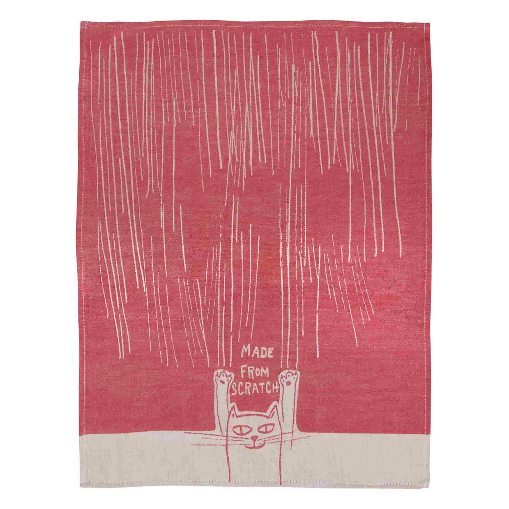 New Made From Scratch Cotton Tea Towel Kitchen Textiles & Clothing