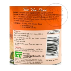 Hot Tom Yum Paste, 1kg Ingredients Brands|Southeast Asian Ingredients