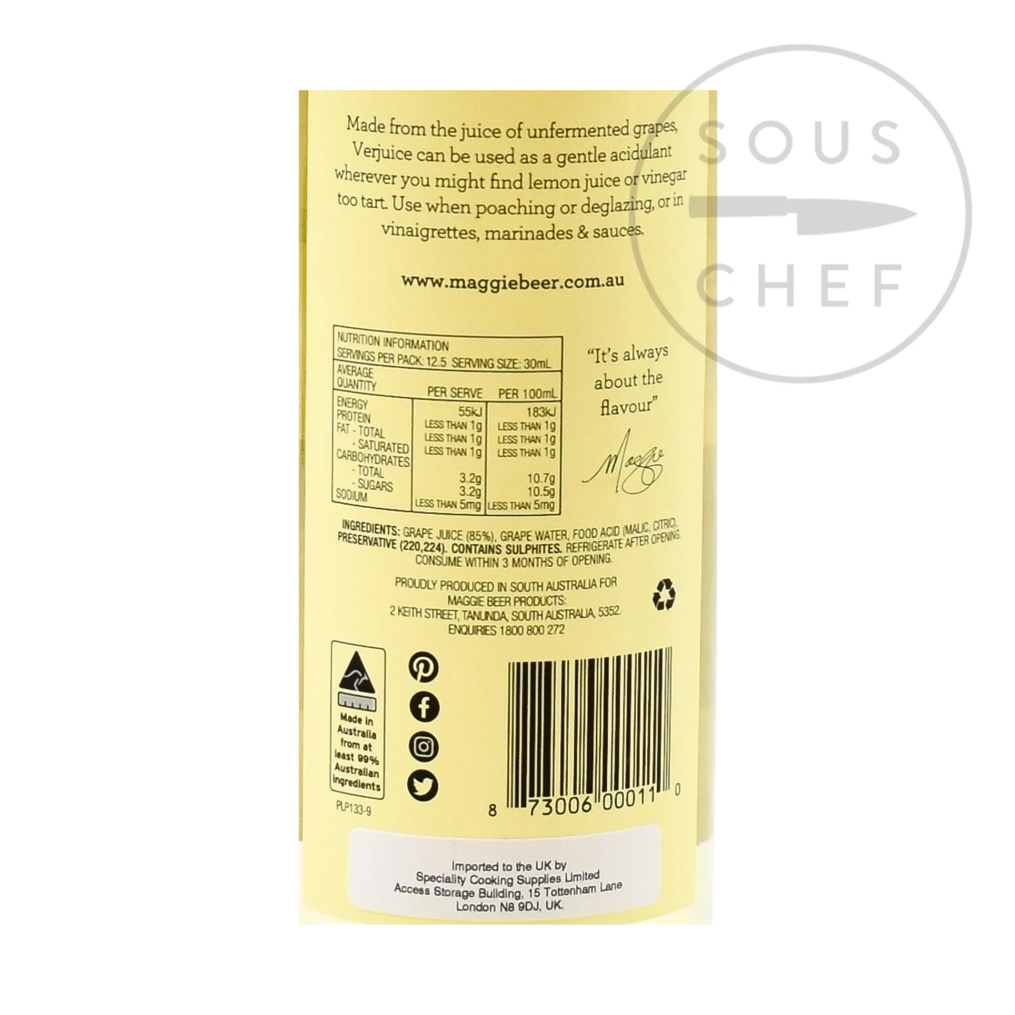 Outlet Verjuice Oil, Vinegar & Dressings|Ingredients Brands