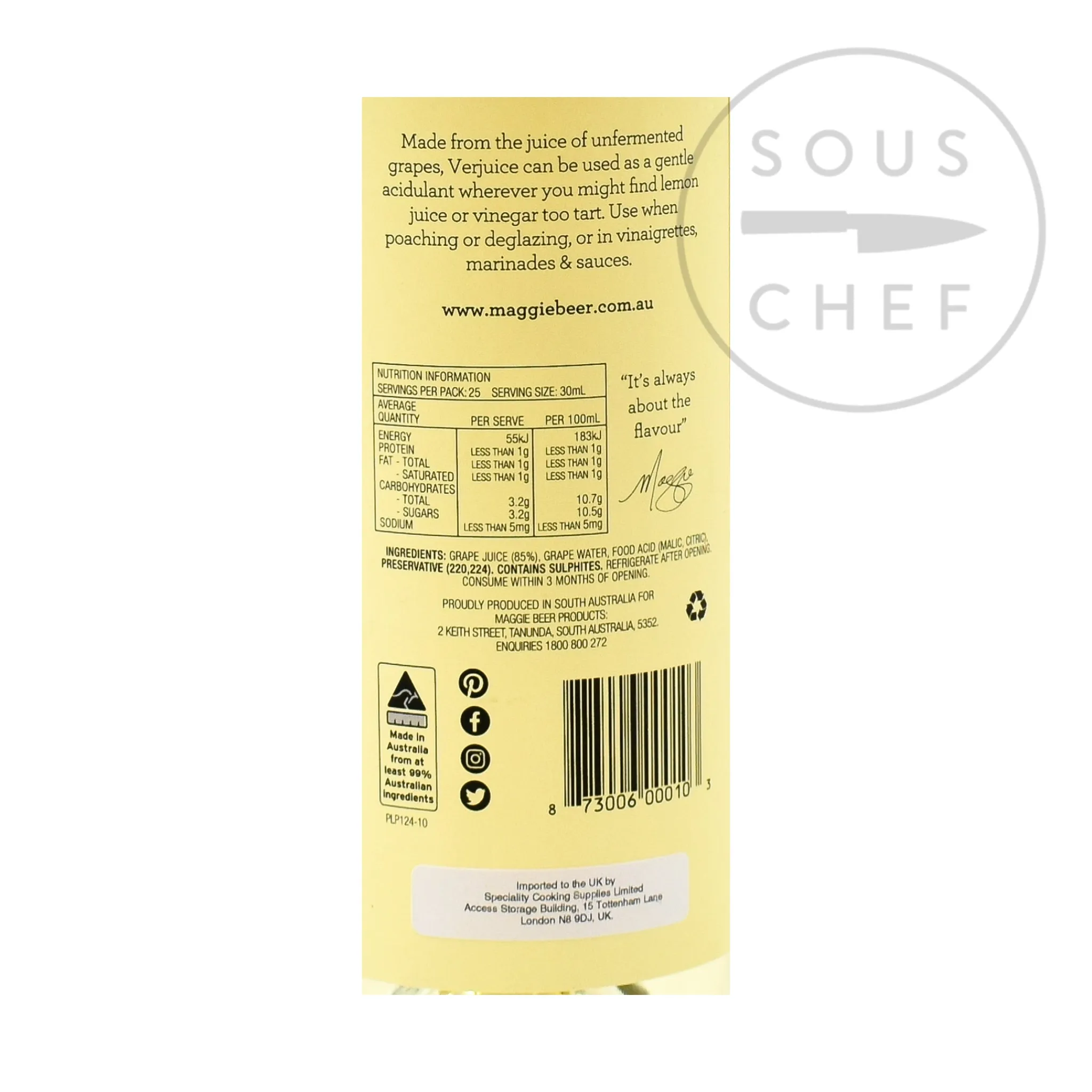 Outlet Verjuice Oil, Vinegar & Dressings|Ingredients Brands