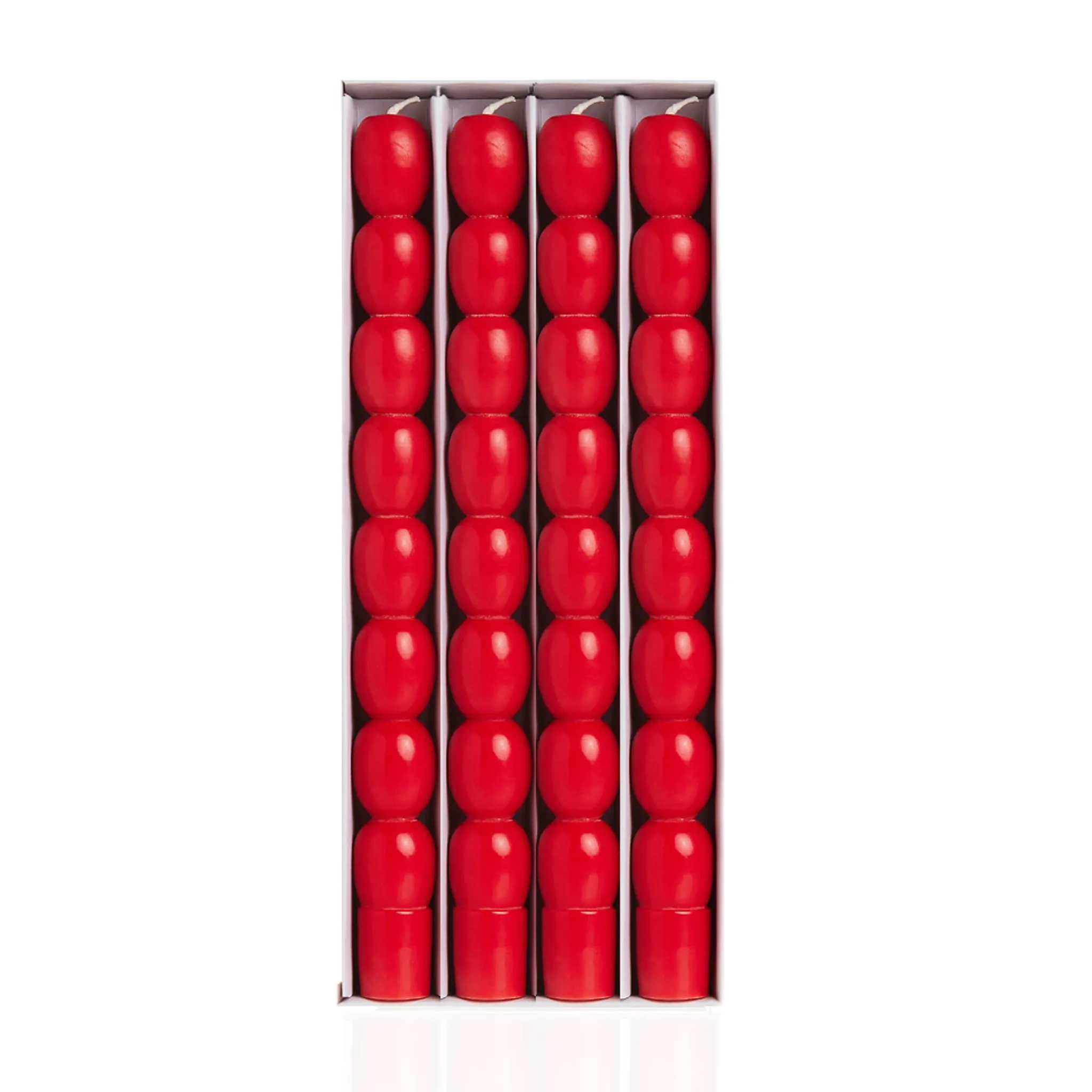 Clearance Set of 4 Tomato Candles Table Setting|Tableware Brands