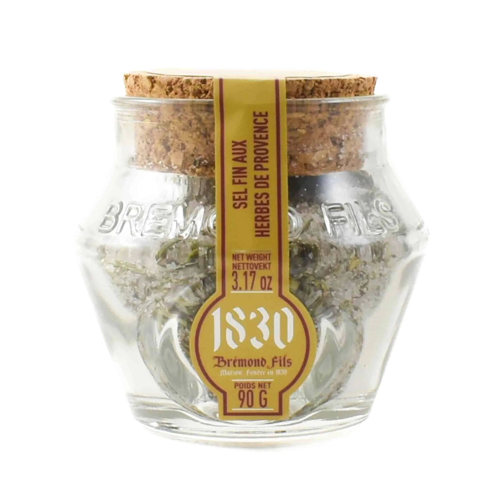 Outlet Fleur De Sel with Herbs from Provence, 90g Ingredients Brands|French Ingredients
