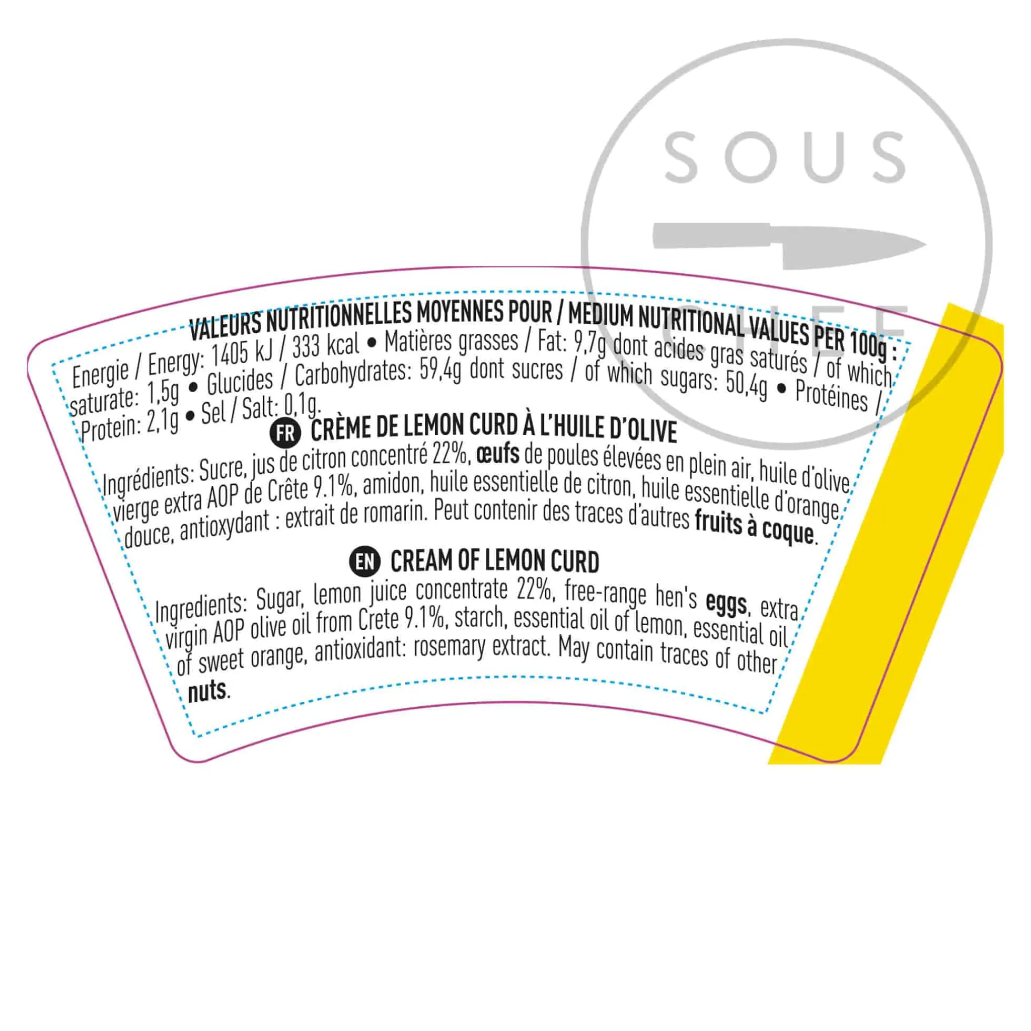 Online Lemon Curd Cream & Olive Oil, 220g Ingredients Brands|French Ingredients