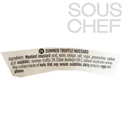 New Mustard With Summer Truffle, 110g Ingredients Brands|French Ingredients