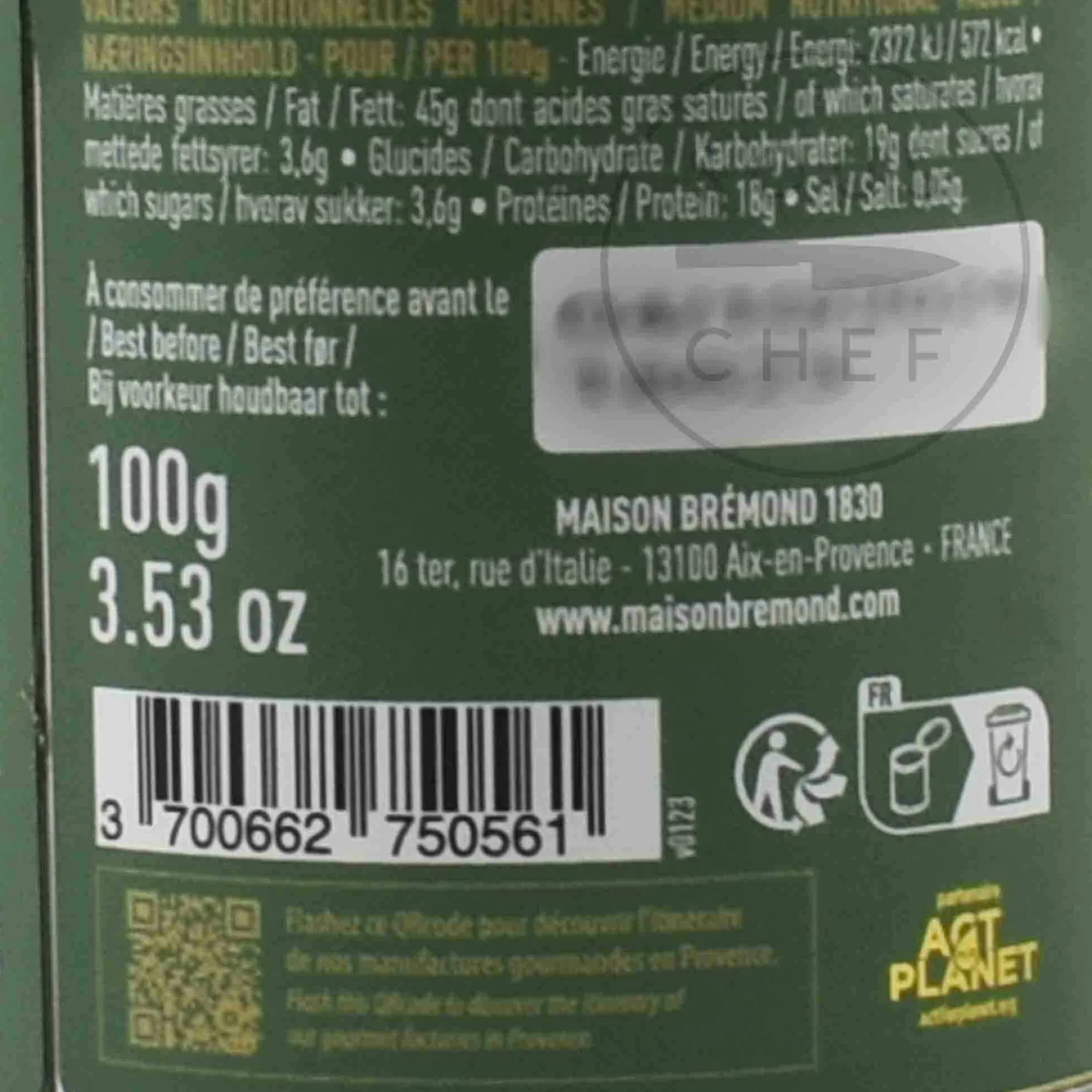 Outlet Toasted Almonds with Herbs de Provence, 100g Ingredients Brands|Baking Ingredients