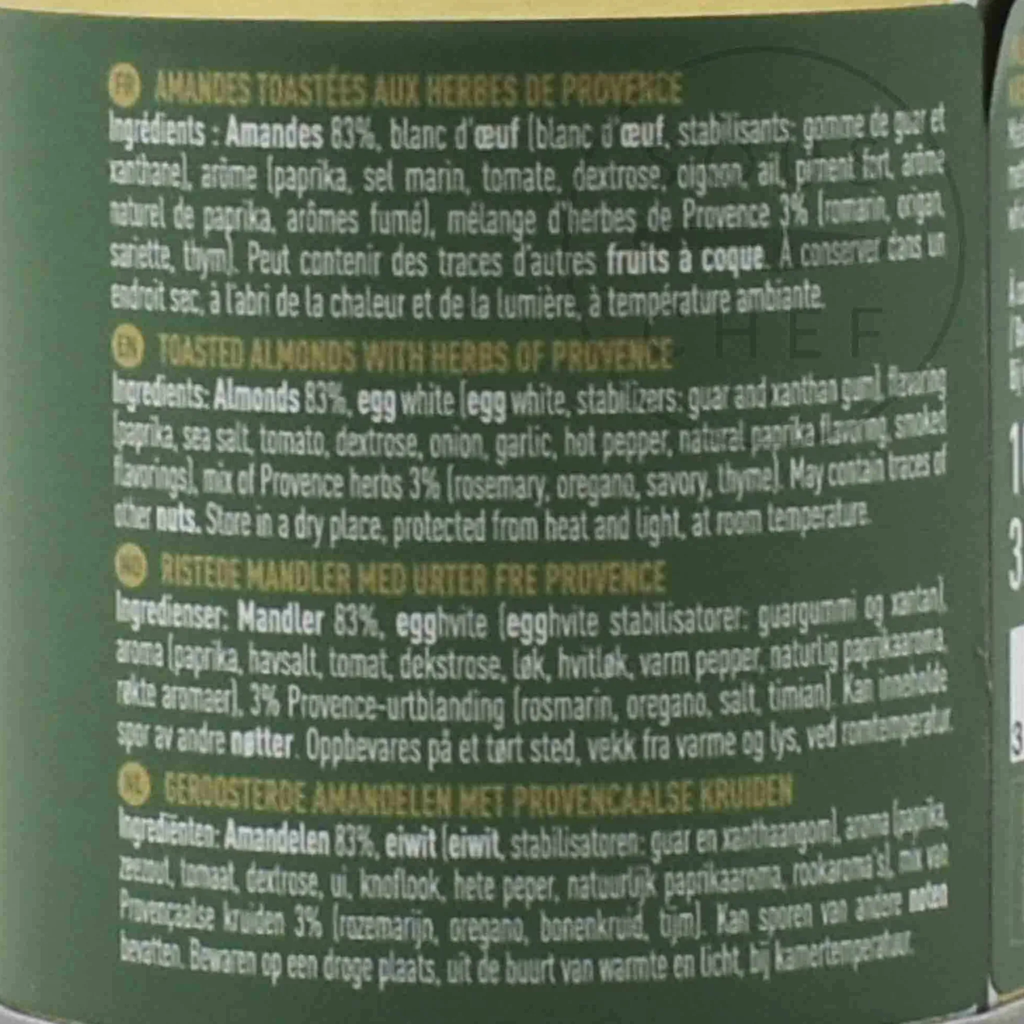 Outlet Toasted Almonds with Herbs de Provence, 100g Ingredients Brands|Baking Ingredients