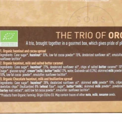 Discount x Sous Chef Trio of Organic Cocoa Spreads, 130g Ingredients Brands|French Ingredients