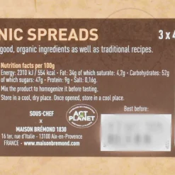 Discount x Sous Chef Trio of Organic Cocoa Spreads, 130g Ingredients Brands|French Ingredients