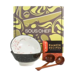 Best Maple Leaf Ramen Bowl Set Japanese Ingredients|Crockery & Dinnerware