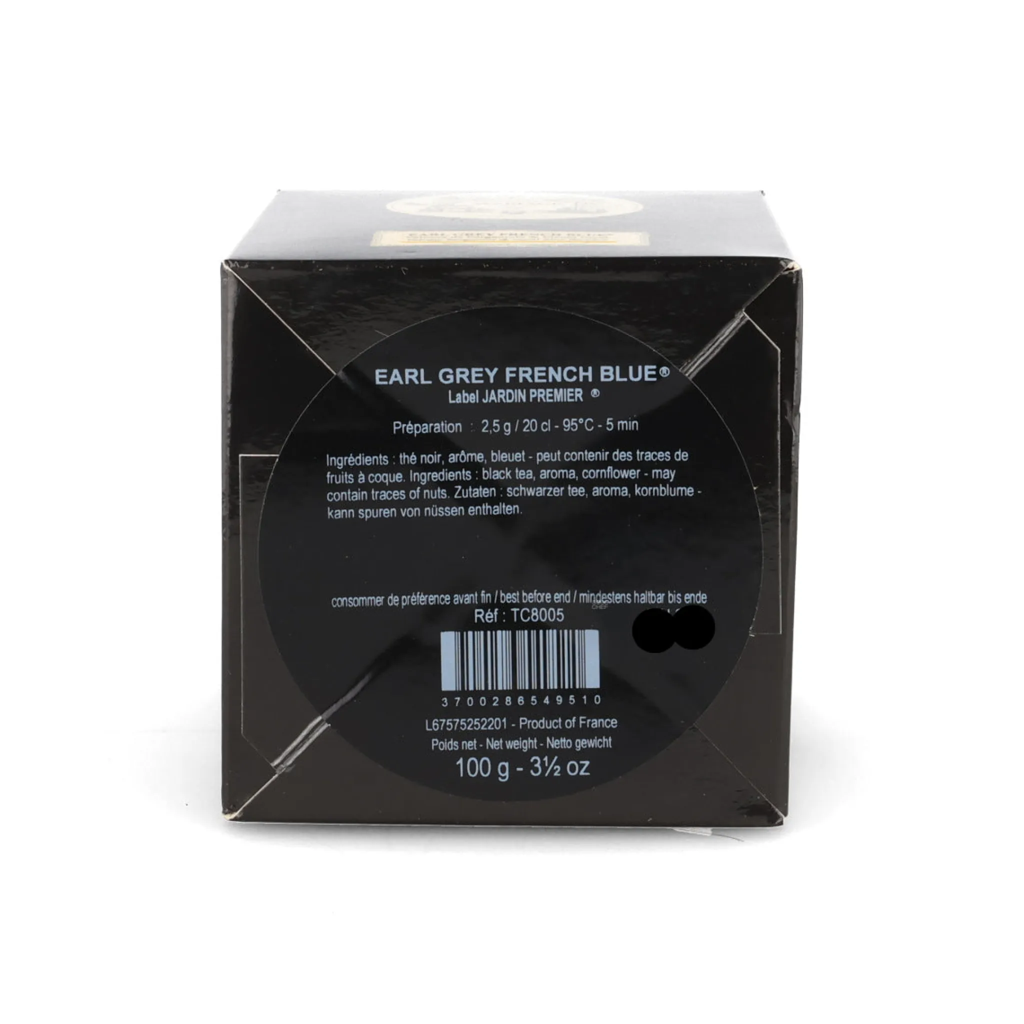 Hot Earl Grey French Blue Loose Tea, 100g Drinks|Ingredients Brands