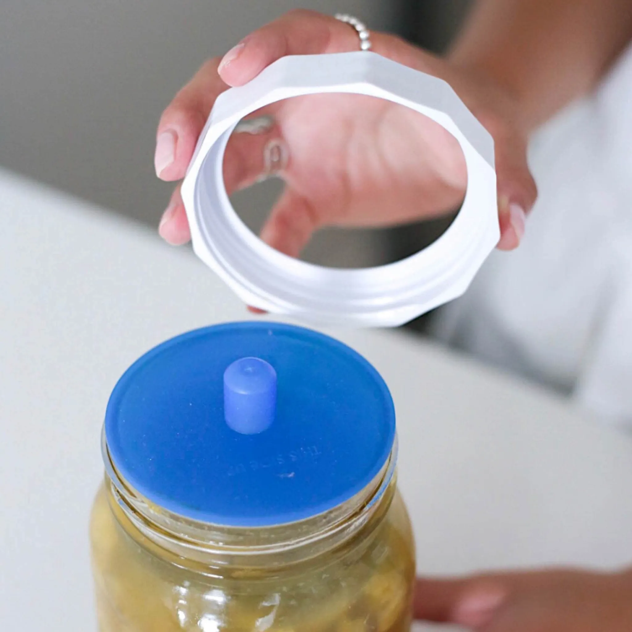 Best Wide Mouth Tough Bands, Set of 4 Pickling, Preserving & Fermenting Jars