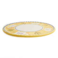 Clearance Gallina Yellow Goat Pizza Plate, 32cm Tableware Brands|Plates
