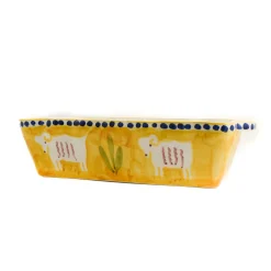 Outlet Gallina Yellow Goat Rectangular Roasting Dish Baking Supplies & Equipment