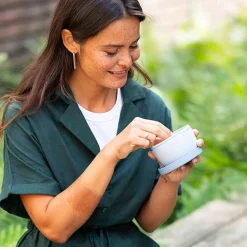 Clearance Ellipse Snack Pot, Nordic Sage Tableware Brands|Food Storage & Containers