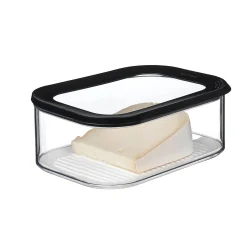 Modula Cheese Box, 2000ml, Black Tableware Brands|Food Storage & Containers