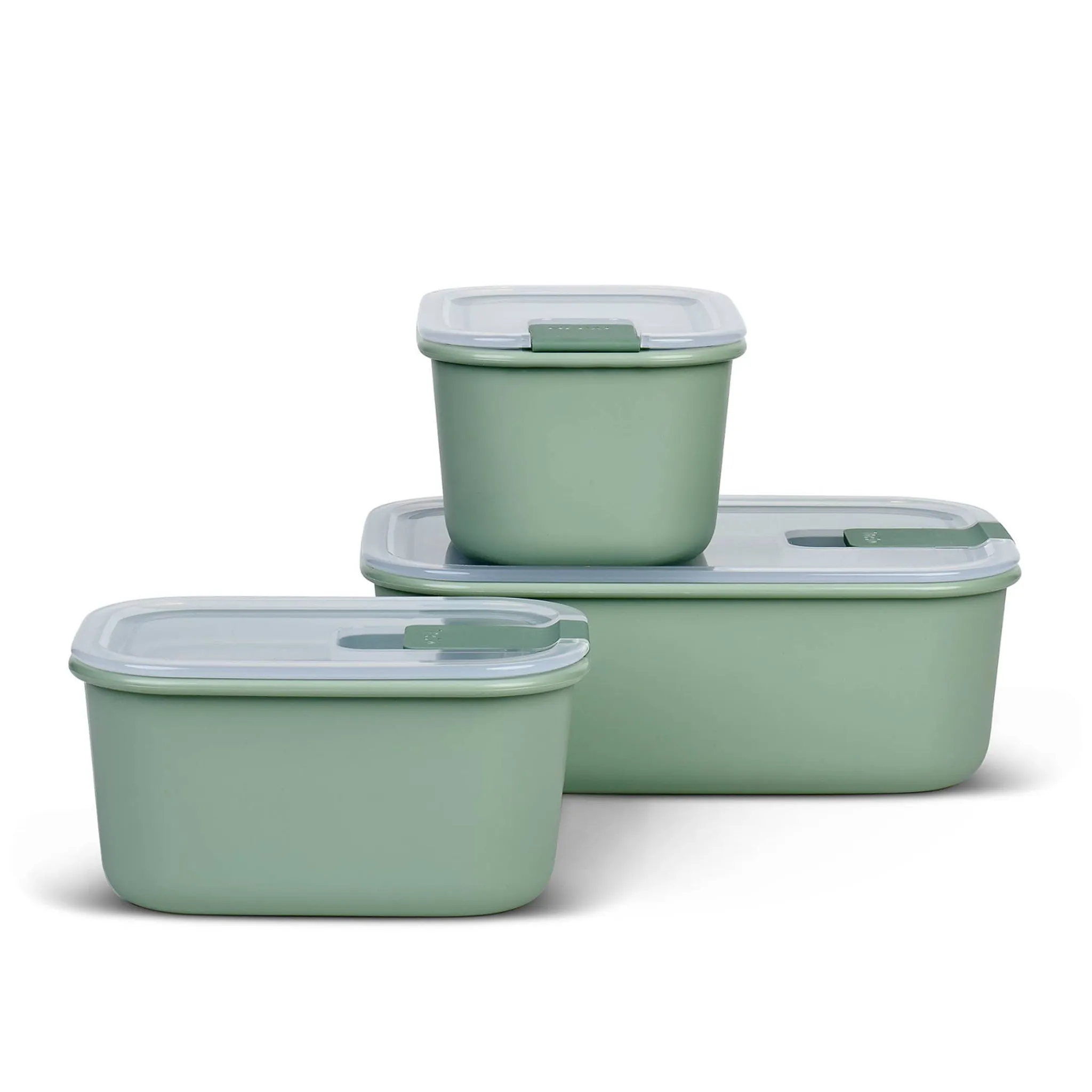 Discount 3 Piece Easyclip Storage Box Set, Nordic Sage Tableware Brands|Food Storage & Containers