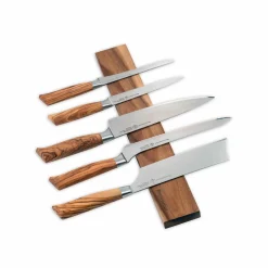 Sale Acacia Wood Magnetic Knife Rail, 45cm Kitchen Knives